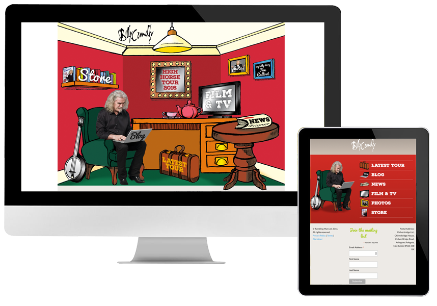 Billy Connolly website