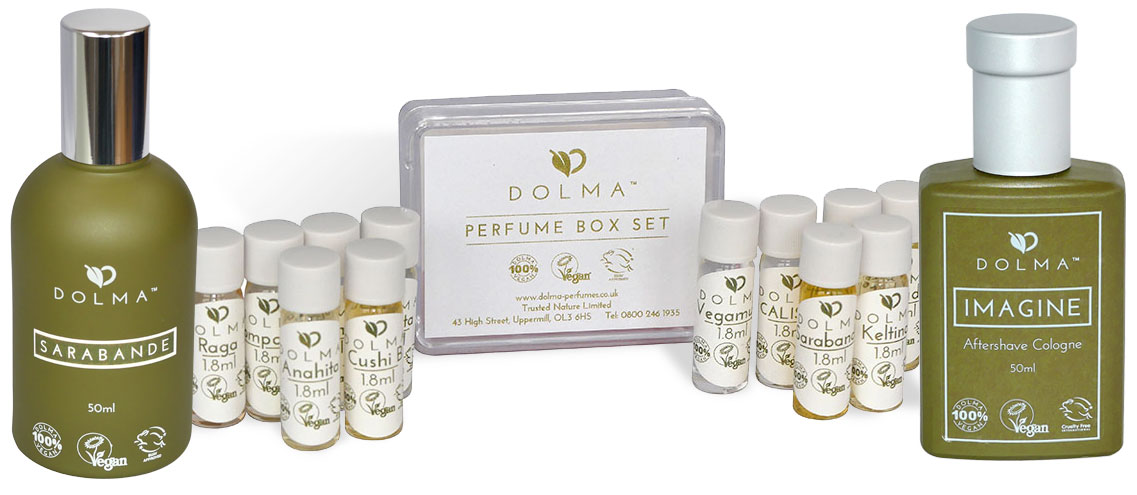 Dolma perfumes rebrand and website design