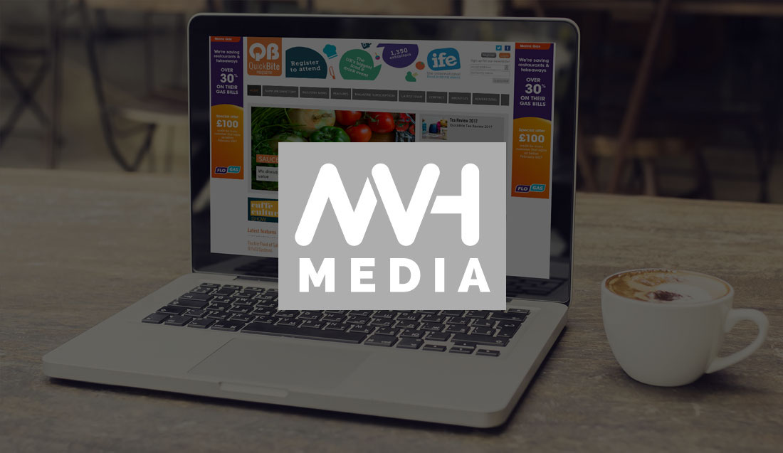 MVH Media magazine website design