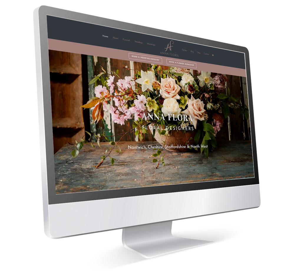 Anna Flora Website Design
